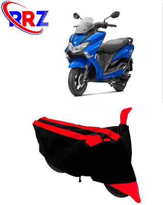 RRZ Waterproof Two Wheeler Cover for Suzuki(Burgman Street, Black, Red)
