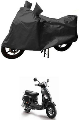APNEK Waterproof Two Wheeler Cover for Universal For Bike(Vespa, Grey)