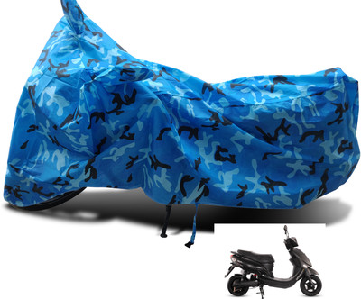 Euro Care Waterproof Two Wheeler Cover for Hero(Electric Photon, Blue)