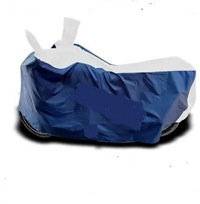 Mdstar Waterproof Two Wheeler Cover for Yamaha(Majesty S 155 maxi, White)