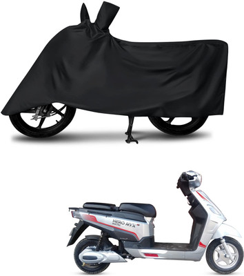 KEDIT Two Wheeler Cover for Hero(Electric NYX e5, Black)