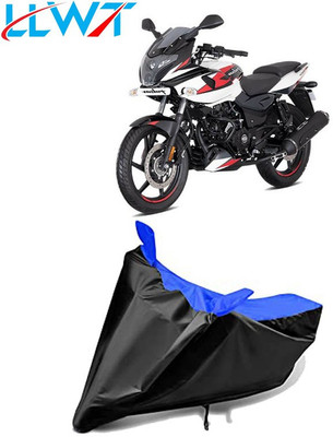 KPIND Waterproof Two Wheeler Cover for Bajaj(Pulsar 220F, Black, Blue)