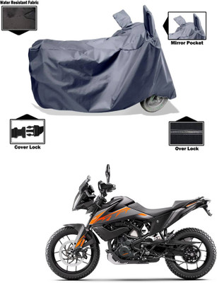 CODOKI Waterproof Two Wheeler Cover for KTM(390 Adventure BS6, Grey)