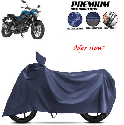 smwzxyu Waterproof Two Wheeler Cover for Honda, Bajaj, Hero, TVS, Yamaha(Blue)
