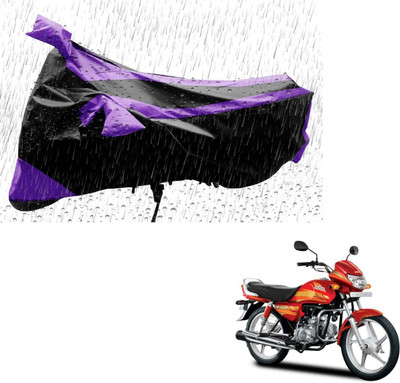 MISSION COLLECTION Waterproof Two Wheeler Cover for Hero(CD deluxe, Purple)