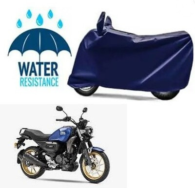 Tritika Waterproof Two Wheeler Cover for Yamaha(FZ-X, Blue)