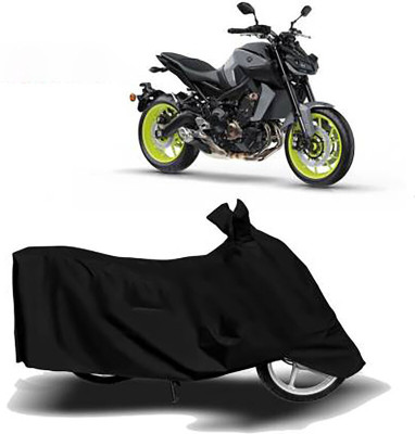 MWBB Waterproof Two Wheeler Cover for Yamaha(MT-09, Black)
