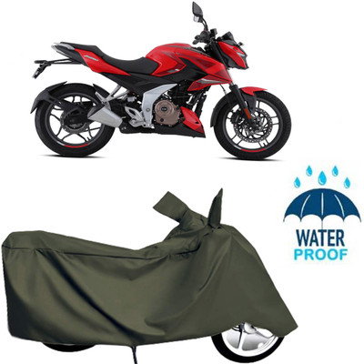 DeepShakshi AUTOMOTIVE Waterproof Two Wheeler Cover for Bajaj(Green)