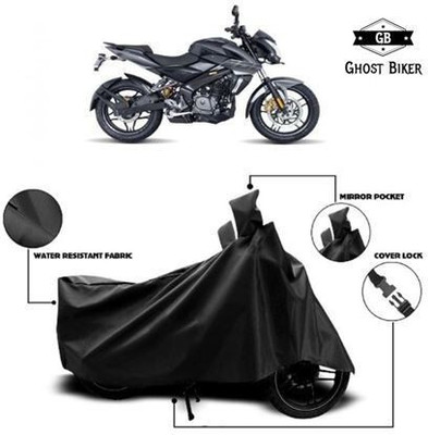 DeepShakshi AUTOMOTIVE Waterproof Two Wheeler Cover for Bajaj(Pulsar NS 200, Black)