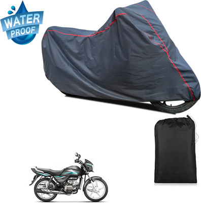 PAGORA Waterproof Two Wheeler Cover for Hero(Splendor PRO, Grey)