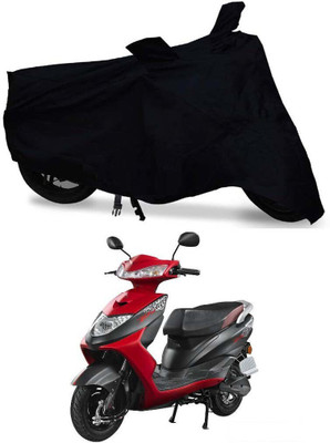 HYBRIDS COLLECTION Two Wheeler Cover for Ampere(Zeal, Black)