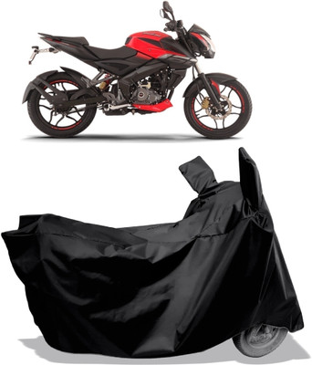 Amexride Two Wheeler Cover for Bajaj(Pulsar NS 160, Black)