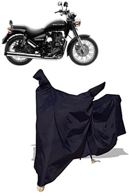 Amexride Two Wheeler Cover for Royal Enfield(Thunderbird 500, Black)