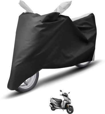 Caronix Waterproof Two Wheeler Cover for Honda(Dio, Silver)