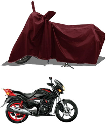 DeepShakshi AUTOMOTIVE Two Wheeler Cover for Hero(CBZ, Maroon)