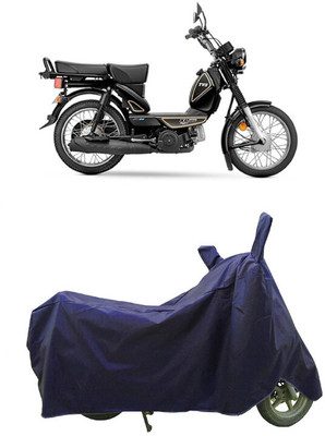 Coxtor Waterproof Two Wheeler Cover for TVS(XL 100 Heavy Duty, Blue)