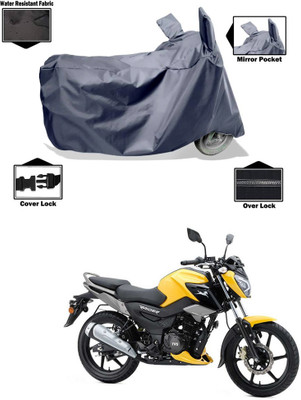 CODOKI Waterproof Two Wheeler Cover for TVS(Raider, Grey)