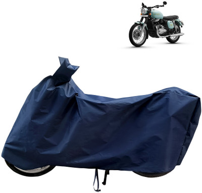 Horseyaart Waterproof Two Wheeler Cover for JAWA(42 BS6, Blue)