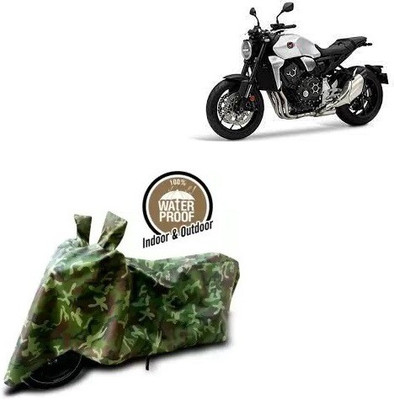 THE REAL ARV Waterproof Two Wheeler Cover for Honda(CB1000R, Multicolor)