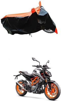 VESMEI Two Wheeler Cover for KTM(390 Duke, Orange)
