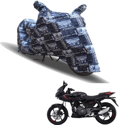 SS FOR YOUR SMART NEEDS Waterproof Two Wheeler Cover for Bajaj(Pulsar 180F BS6, Multicolor)