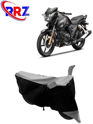 RRZ Waterproof Two Wheeler Cover for TVS(Apache RTR 180, Black, Grey)