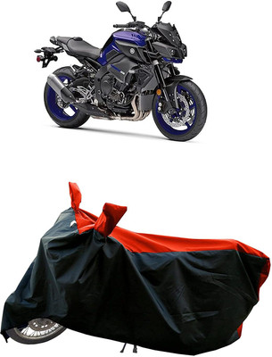 KEDIT Two Wheeler Cover for Yamaha(MT 09 BS6, Red, Black)