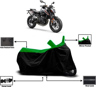 Amexride Two Wheeler Cover for KTM(790 Duke BS6, Green)
