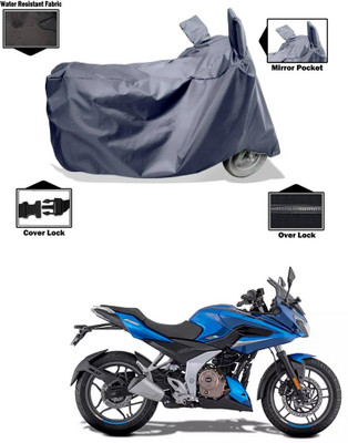 CODOKI Waterproof Two Wheeler Cover for Bajaj(Grey)