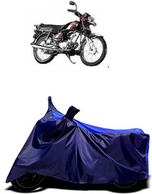 VESMEI Two Wheeler Cover for Honda(CD 100 SS, Blue)