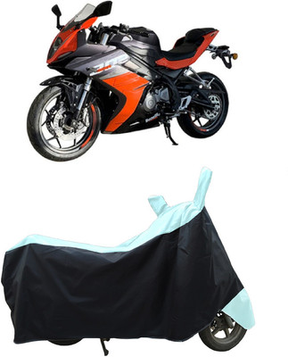 Coxtor Waterproof Two Wheeler Cover for Benelli(302R, White)