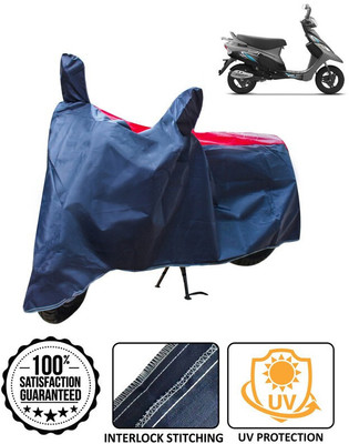 DeepShakshi AUTOMOTIVE Waterproof Two Wheeler Cover for TVS(Scooty Pep+, Multicolor)