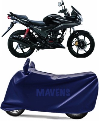 MAVENS Two Wheeler Cover for Honda(CBF Stunner, Blue)