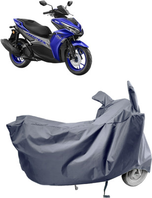Amexride Two Wheeler Cover for Yamaha(Aerox 155 Maxi, Grey)