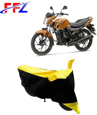 FFZ Waterproof Two Wheeler Cover for Suzuki(Sling Shot, Black, Yellow)