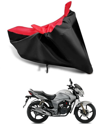 KEDIT Two Wheeler Cover for Hero(Hunk, Red, Black)