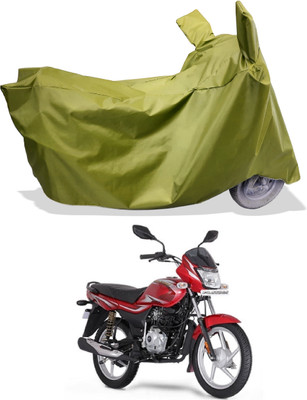 Amexride Two Wheeler Cover for Bajaj(Platina 100 DTS-i, Maroon)