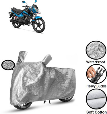 CODOKI Waterproof Two Wheeler Cover for Hero(Splendor I Smart, Silver)