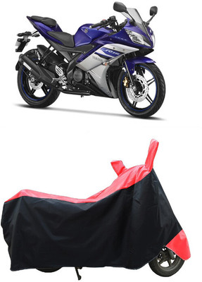 Coxtor Waterproof Two Wheeler Cover for Yamaha(YZF R15 Ver 2.0, Red)