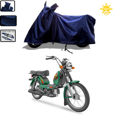 WMIZEXA Waterproof Two Wheeler Cover for TVS(XL 100, Blue)