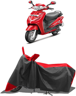SPECTUS Two Wheeler Cover for Hero(Duet LX 110CC BS6, Red)