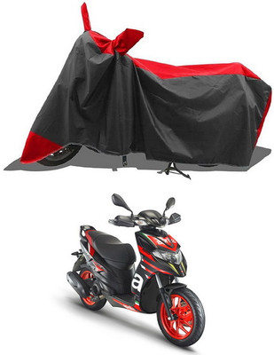 PAGORA Waterproof Two Wheeler Cover for Aprilia(Red, Black)