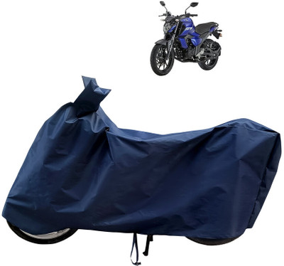 Horseyaart Waterproof Two Wheeler Cover for Yamaha(Fazer-FI BS6, Blue)