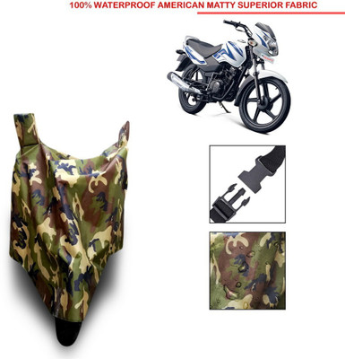 THE REAL ARV Waterproof Two Wheeler Cover for TVS(Multicolor)