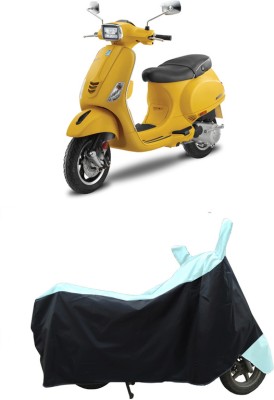 Coxtor Waterproof Two Wheeler Cover for Piaggio(Vespa SXL 150, White)