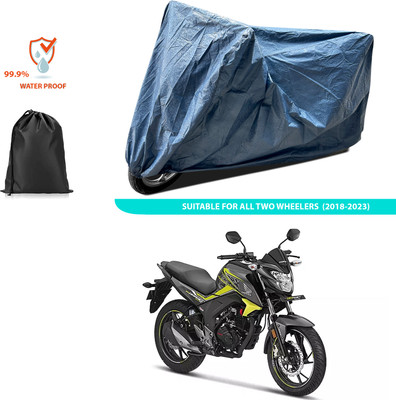 CODOKI Waterproof Two Wheeler Cover for Honda(CB Hornet 160R, Blue)