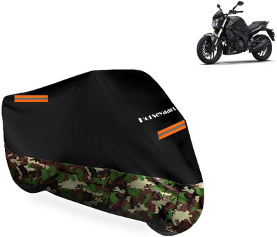 Horseyaart Waterproof Two Wheeler Cover for Bajaj(Dominar 400, Multicolor)