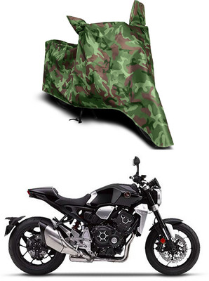 Furious3D Two Wheeler Cover for Honda(CB1000R Plus, Multicolor)