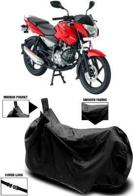 MMSSTAR Waterproof Two Wheeler Cover for Bajaj(Pulsar 135, Black)