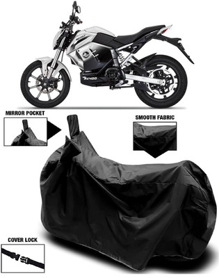MMSSTAR Waterproof Two Wheeler Cover for Revolt(RV 400, Black)
